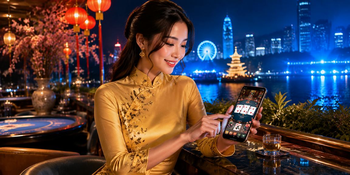 Ván bài truyền thống áo dài tại Hà Nội gợi lên không gian giải trí casino sang trọng